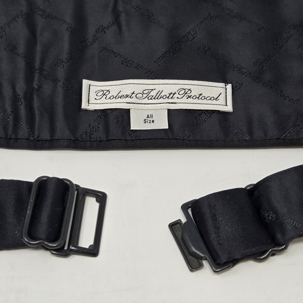 Robert Talbott Protocol Two Cummerbund Bundle Sol… - image 6